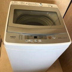 【中古】美品AQUA洗濯機2019年製