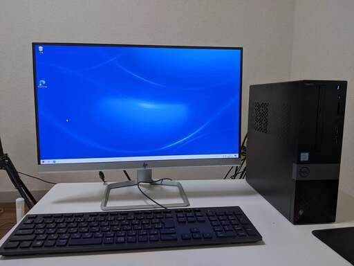 【Dell】 デスクトップPC モニタ付