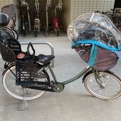 OGK 子供乗せ付き　自転車