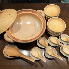 伊賀焼の土鍋・取鉢セット