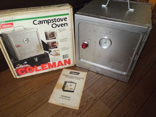 ★COLEMAN/ｷｬﾝﾌﾟｽﾄｰﾌﾞｵｰﾌﾞﾝ【Campstove Oven】5010B700/ｺｰﾙﾏﾝ/箱・説明書付★Coleman★