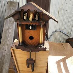 ❗鳩時計の鳥小屋❗H40cm/W28cm/o17cm❗入口直径4cm❗