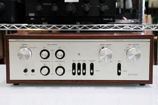 【苫小牧バナナ】指定業者にて整備済み LUXMAN/ラックスマン ステレオ プリメインアンプ L-30 中古 動作確認済み