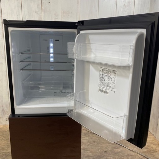 終 Hisense ノンフロン 冷凍冷蔵庫 HR-G13A-BR 2019年製 2ドア 134L
