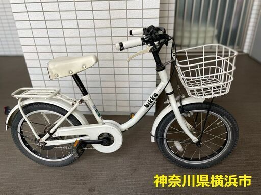 横浜市手渡し　ブリヂストン　16インチ　bikke　m　BRIDGESTONE　子供用