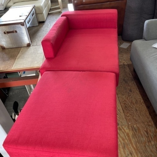 ⭐️真っ赤なソファー横幅118cm +78cm⭐️