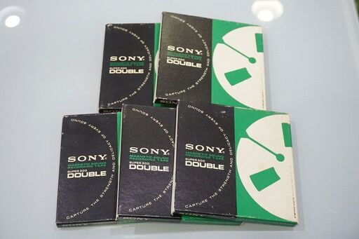 【苫小牧バナナ】SONY/ソニー SUPER 200 DOUBLE オープンリールテープ 5本セット