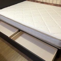 送料無料】フランスベッド ダブルベッド マットレスセット 管理番号12