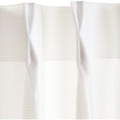 【ニトリレースカーテン】(100×198)遮熱・ミラーレースカーテン