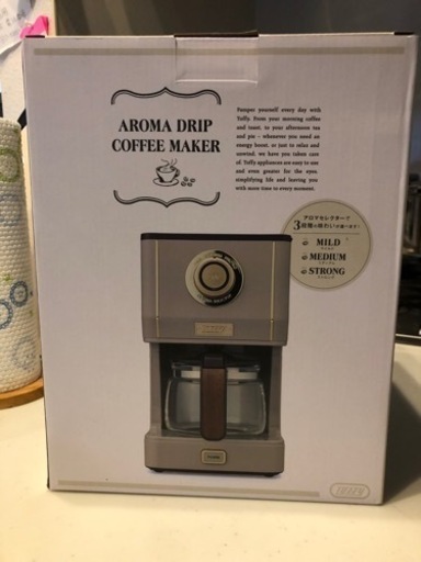 新発売 Toffyアロマドリップコーヒーメーカー コーヒーメーカー