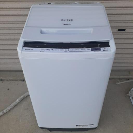 HITACHI　全自動洗濯機　ビートウォッシュ　2018年式　7kg　BW-V70CE6