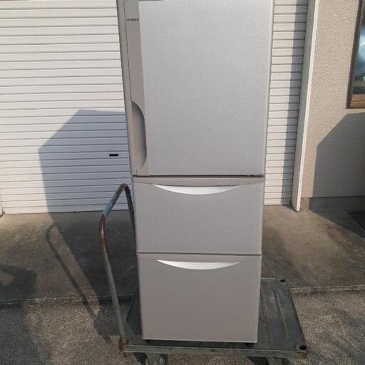 HITACHI　3ドア冷凍冷蔵庫　2015年式　265L　R-27FV