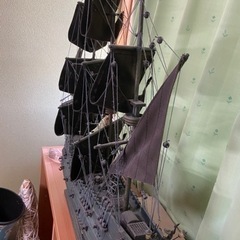 海賊船ブラックパール号の置物