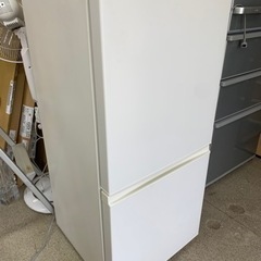 【ネット決済】18年製可動品 アクアノンフロン冷凍冷蔵庫右開き157L