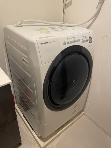 <商談中>SHARP ドラム式洗濯機 ES-S7D-WRの画像
