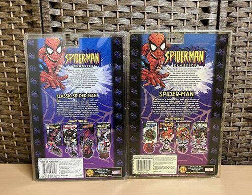 レアスパイダーマン クラシックシリーズ 限定復刻コミック付きフィギュア