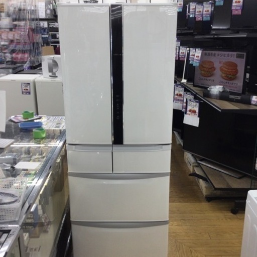 #E-34【ご来店頂ける方限定】HITACHIの6ドア冷凍冷蔵庫です