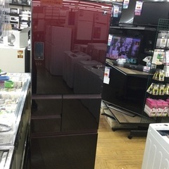 E-35【ご来店頂ける方限定】SHARPの5ドア冷凍冷蔵庫です