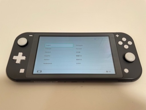 GM191 ニンテンドースイッチライト グレー Nintendo Switch lite 本体