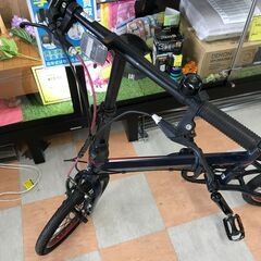折りたたみ自転車 マセラッティ ブラック ※現状販売品