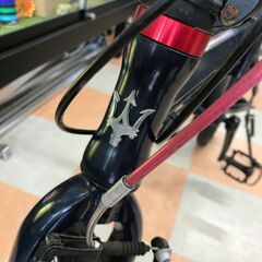 折りたたみ自転車 マセラッティ ブラック ※現状販売品