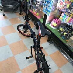 折りたたみ自転車 マセラッティ ブラック ※現状販売品