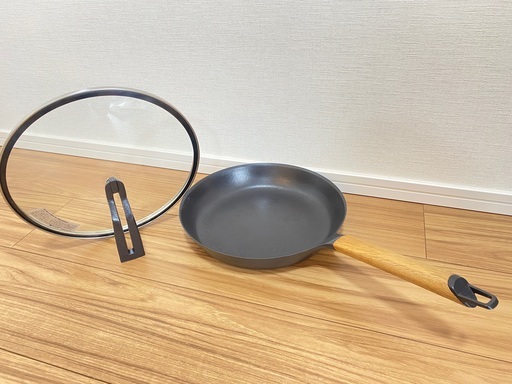 バーミキュラ　フライパン　26センチ　蓋付き　レシピ付き