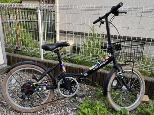 フォルクスワーゲン 折りたたみ自転車 （6段ギア付き）