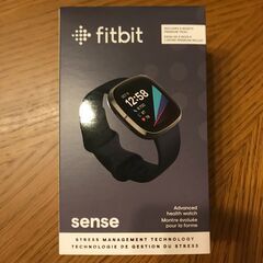 【新品未開封】fitbit sense GPS搭載 スマートウォッチ FB512GLBK