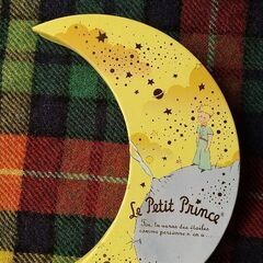 空箱 Le Petit Prince 星の王子さま　ムーン型の空き箱