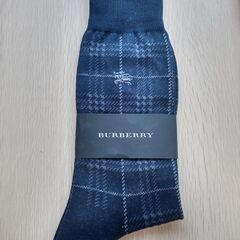【BURBERRY】紳士用靴下　25～26cm　新品未使用
