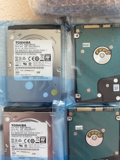 M16290 / 2,5インチ HDD 10台　東芝 320G