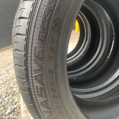 新車外しタイヤ4本　165/55/15 ダンロップエコタイヤ