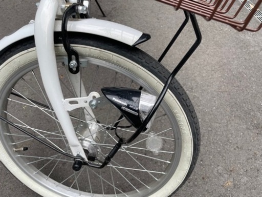 お値下げ！【2021年2月購入】20型6段ギア付き自転車(お子様や女性に