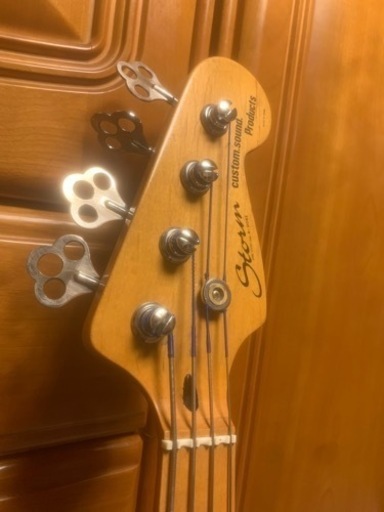 フレットレスベース　ソフトケース付 フレットレスベース ソフトケース付