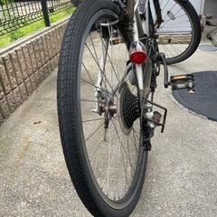 パナソニック電動自転車ハリヤの後輪の画像