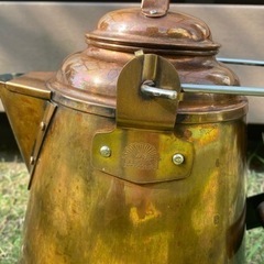 ★旧ロゴ★ グランマーコッパーケトル FIRESIDE ファイヤーサイド 銅製