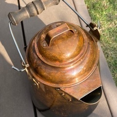 ★旧ロゴ★ グランマーコッパーケトル FIRESIDE ファイヤーサイド 銅製