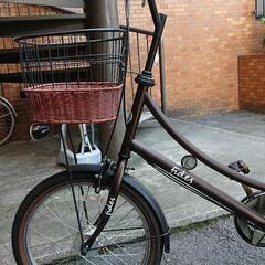 FIDES フィデス20インチ 後ろ子供乗せ自転車「非電動」18000円