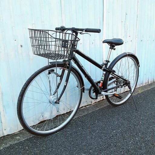 27インチ　6段変速付き　自転車