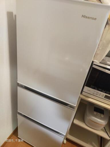 お値下げ！ハイセンス 冷蔵庫 3ドア 使用期間1年未満 2020年製 綺麗です。