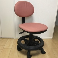 学習椅子　ピンク