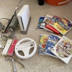 Wii 本体とゲームソフト