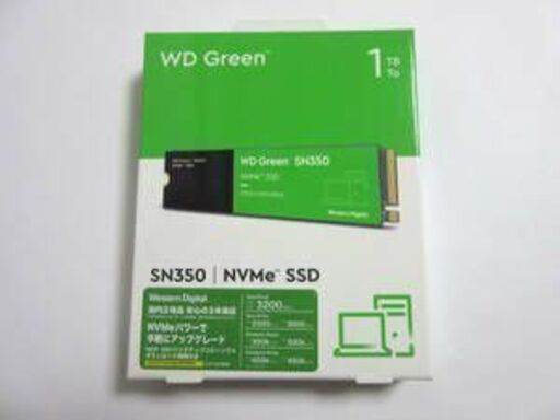 新品　Western Digital製 WD Green SN350 NVMe 1TB