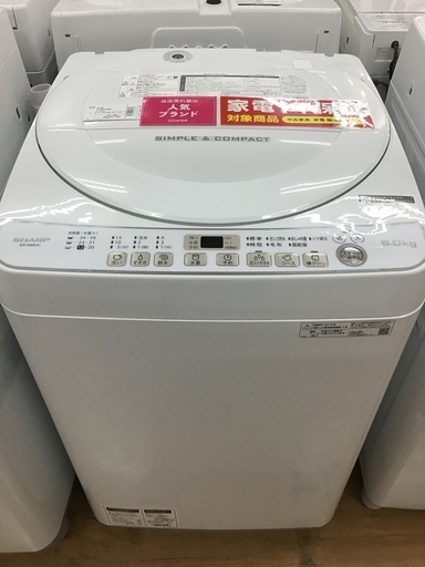 【トレファク神戸新長田】SHARPの2019年製の全自動洗濯機です!!!！【取りに来れる方限定】