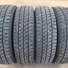 ○冬タイヤ BRIDGESTONE BLIZZAK VL1 195/80R15 スタッドレス 2018年