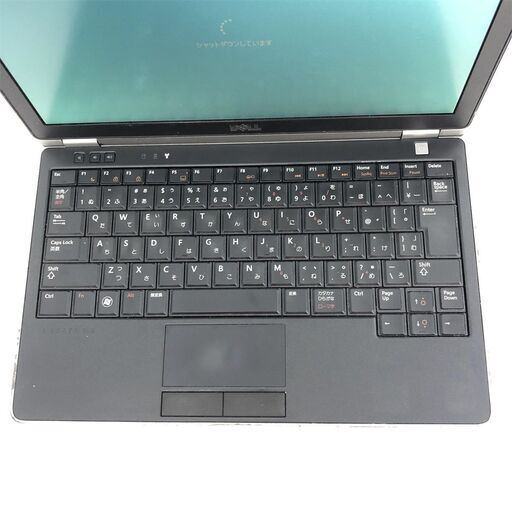 高速SSD搭載 ノートパソコン Windows10 中古良品 12.5型ワイド デル