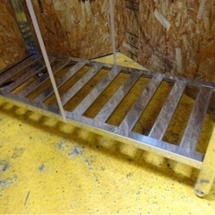 (656-0) 新品未使用 業務用 ステンレス 作業台 W1100D450H800 調理台 厨房 キッチン 飲食店 店舗