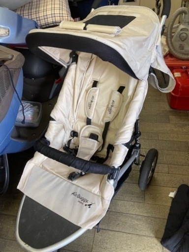 美品　付属品付き　エアバギーミミ ベージュ ベビーカー ストローラー