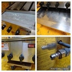 (657-08) リンナイ 下火式 赤外線グリラー 荒磯4号 RGA-404C 2014年製 都市ガス用 業務用 中古 厨房 飲食店 店舗